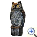 Rotating Head Owl Bird Scare Small